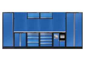 KING TONY 87D11AKBU - MOBILIARIO DE TALLER 4 MUEBLES Y ARMARIOS - COLOR AZUL