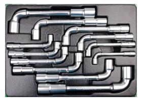 KING TONY 91812MR - TERMOFORMADO 12 LLAVES PIPA 8, 10-14, 16-19, 22, 24MM