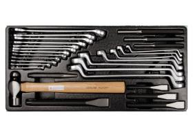 KING TONY 990128SR - TERMOFORMADO LLAVES EN PULGADAS PARA COFRE