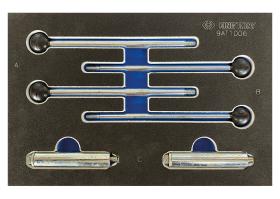 KING TONY 9AT1006 - KIT DE SOPORTES DE PARACHOQUES AUDI VW SEAT
