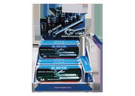 KING TONY 9BU1432S - EXPOSITOR 12 BOMBAS DE ENGRASE 9BU1432T