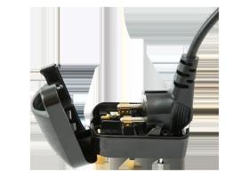 KING TONY CPUK1 - ADAPTADOR DE CORRIENTE UK 13AMP - ENCHUFE REDONDO