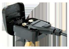 KING TONY CPUK2 - ADAPTADOR DE CORRIENTE UK 5AMP - ENCHUFE PLANO