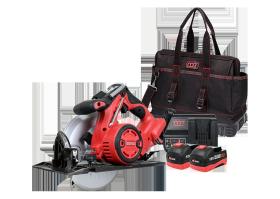 KING TONY DCS101AB - M7 - SIERRA CIRCULAR 18V 5AH CON CARGADOR Y 2 BATERíAS 5AH +