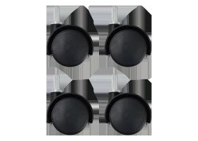 KING TONY DDWV901 - M7 - JUEGO DE 4 RUEDAS GIRATORIAS PARA DDWV104