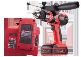 KING TONY DH18132A - M7 - TALADRADORA DE PERCUSION MANDRIL AUTO AJUSTABLE 20V - 1