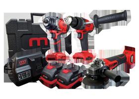KING TONY M7PACKV10 - M7 - PACK ELECTRO PORTáTIL  DW406K + DG501 + DD101 + DC18DB5