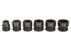 KING TONY MA42006M - M7 - JUEGO DE VASOS DE IMPACTO - 6 PZAS