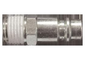 KING TONY SY261M - M7- JUEGO DE 2 CONECTORES ROSCADO MACHO 1/4' PARA EXPORT
